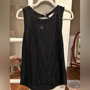 LOFT black lace blouse